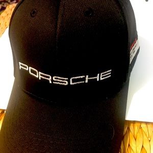 Porsche Hat with Genuine Leather Wallet